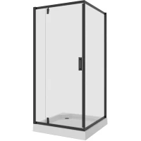 Душевой уголок 98,5x98,5x190 см Niagara NG-6802-08BLACK прозрачное
