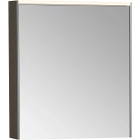 Изображение товара зеркальный шкаф 62x69,5 см антрацит глянец l vitra mirrors 66909