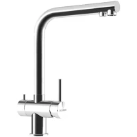 Смеситель для кухни с подключением к фильтру Schock Vitus нержавеющая сталь 710427