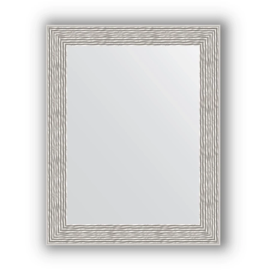 Зеркало 38x48 см волна алюминий Evoform Definite BY 3006 зеркало 80x100 см алюминий evoform definite by 3282