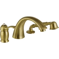 Смеситель на борт ванны Migliore Lem Swarovski ML.LEM-1950K.BR