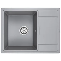 Кухонная мойка Paulmark Flugen серый металлик PM216550-GRM