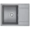 Кухонная мойка Paulmark Flugen серый металлик PM216550-GRM - 1