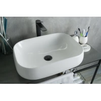 Раковина-чаша GID N9243 56x42 см, накладная, белый