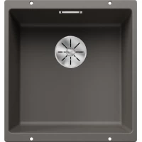 Кухонная мойка Blanco Subline 400-U InFino 527349 43x46 см, вулканический серый