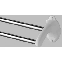 Полотенцедержатель двойной 61,5 см Devon&Devon Emily MIL517E/CR