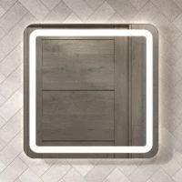 Зеркало Vigo Jess Classic 240 70x70 см, с LED-подсветкой, сенсорным выключателем