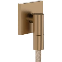 Подключение для душевого шланга Hansgrohe FixFit Fine E 28883140 бронза