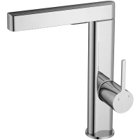 Смеситель для кухни Vincea VKF-22CH с выдвижным изливом, хром