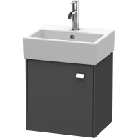 Тумба графит матовый 43,4 см Duravit Brioso BR4050L1049