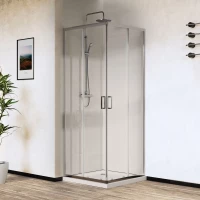 Душевой уголок 80x80 см Vincea City VSS-5CT800CL прозрачное