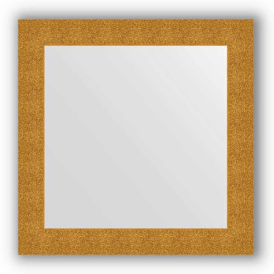 Зеркало 80x80 см чеканка золотая Evoform Definite BY 3246 зеркало 80x80 см evoform standard by 0221