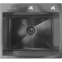 Кухонная мойка Ulgran черный US 500-002