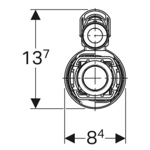 Изображение товара сливной клапан, тип 290 geberit 282.000.21.3