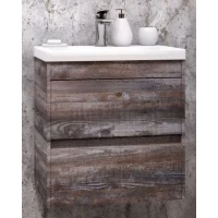 Тумба под раковину Art&Max Family FAMILY-500-2C-SO-PE 49,6 см, подвесная, бетон экзотик