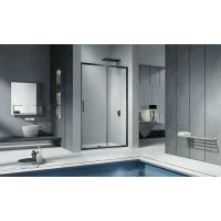 Душевая дверь 130 см Good Door Cofe WTW-130-C-B прозрачное