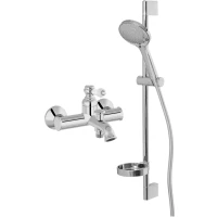 Смеситель для ванны Jacob Delafon Louise E24363-CP + E32910-CP