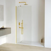 Неподвижная перегородка 70 см RGW WA-102Gb Walk-in 351010207-16 прозрачное