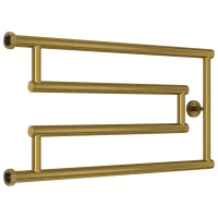 Полотенцесушитель водяной 320x650 состаренная латунь Сунержа High-Tech model 