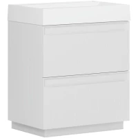 Тумба под раковину Belux Базель Н 70-02 4810924283412 70,2 см, напольная, белый матовый