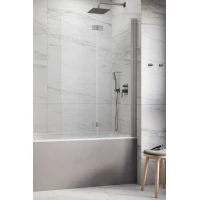 Шторка на ванну Radaway Nes Brushed Nickel PND I 110 Right 10010110-91-01R 110 см R, профиль никель матовый, стекло прозрачное