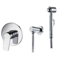 Гигиенический душ WasserKRAFT A06157 со смесителем, хром