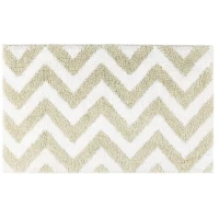 Коврик Kassatex Linen Chevron White/Linen LCG-630-WHL