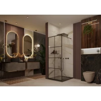 Неподвижная перегородка 119,5x200 см Ambassador Walk-in 15031238 прозрачное