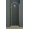 Душевая дверь распашная Cezares Retro 90 см прозрачное c матовым узором RETRO-A-B-1-90-CP-Br-L - 1