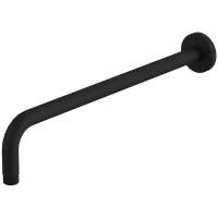 Кронштейн для верхнего душа Whitecross Y Y1310BL 395 мм, настенный, черный матовый