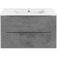 Тумба под раковину Vincea Mia VMC-2MC750BT 75,1 см, подвесная, бетон