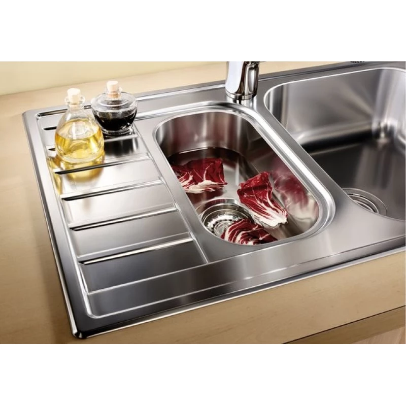 Кухонная мойка Blanco Livit 6S Compact Полированная сталь 515117