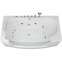 Акриловая гидромассажная ванна 185x90 см Grossman GR-18590