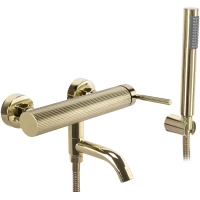 Смеситель для ванны Rea Argon REA-B7805 с душевым гарнитуром, золотой