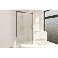 Душевая дверь Royal Bath Accord RB125HS-C-CH 125 см, профиль хром, стекло матовое