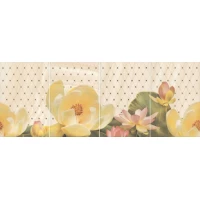 Декор  Kerama Marazzi Панно Летний сад бежевый (4 ч. 20x30) 30x80 HGD\B56\4x\8260