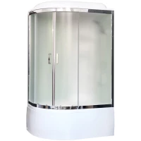 Душевая кабина 120x80x217 см Royal Bath RB8120BK3-WC-CH-R матовое