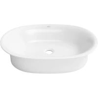 Раковина-чаша Wellsee Faze Moment 317801000 60x39 см, накладная, белый