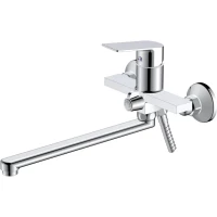 Смеситель для ванны Voda Surf SF31 универсальный, с душевым гарнитуром, хром