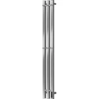 Полотенцесушитель электрический APEXTERMO Sirius SR10112NK 1090x150, диммер правый, никель матовый