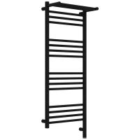 Полотенцесушитель электрический Сунержа Богема с полкой 3.1 31-6007-1040 1000x400, МЭМ правый, черный матовый