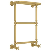 Полотенцесушитель водяной 660x400 золотой матовый Сунержа Ренессанс 1386 032-0281-6640