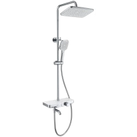 Душевая система Wonzon & Woghand WW-B3099-A-CR 300x200 мм, с термостатом, хром