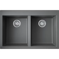 Кухонная мойка Omoikiri Tetogranit Bosen 80-2-PL 4993843 80x53 см, платина