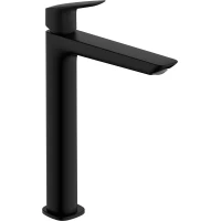 Смеситель для раковины Hansgrohe Logis 71258670 без донного клапана, черный матовый