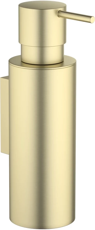 Дозатор для жидкого мыла Timo Saona 13339/17 250 мл, настенный, золотой матовый гигиенический комплект timo saona 2339 00sm