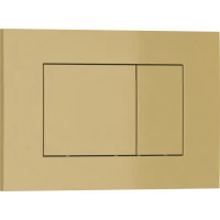 Кнопка смыва Iberica Blanca Esti-S IB.B085.005.000 для инсталляции, золотой матовый