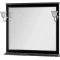 Зеркало 112,2x100 см черный/серебро Aquanet Валенса 00180296 - 3