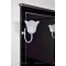 Зеркало 112,2x100 см черный/серебро Aquanet Валенса 00180296 - 4