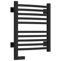 Полотенцесушитель электрический 500x400 черный матовый МЭМ левый Сунержа Аркус 2.0 31-5604-5040
